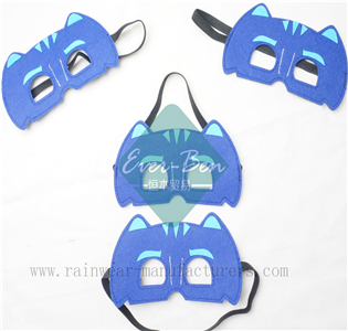 Black PVC mens waterproof poncho